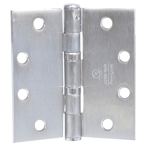 Oil Bearing Butt Hinge, 5" x 4-1/2", US26D, QC4, Standard